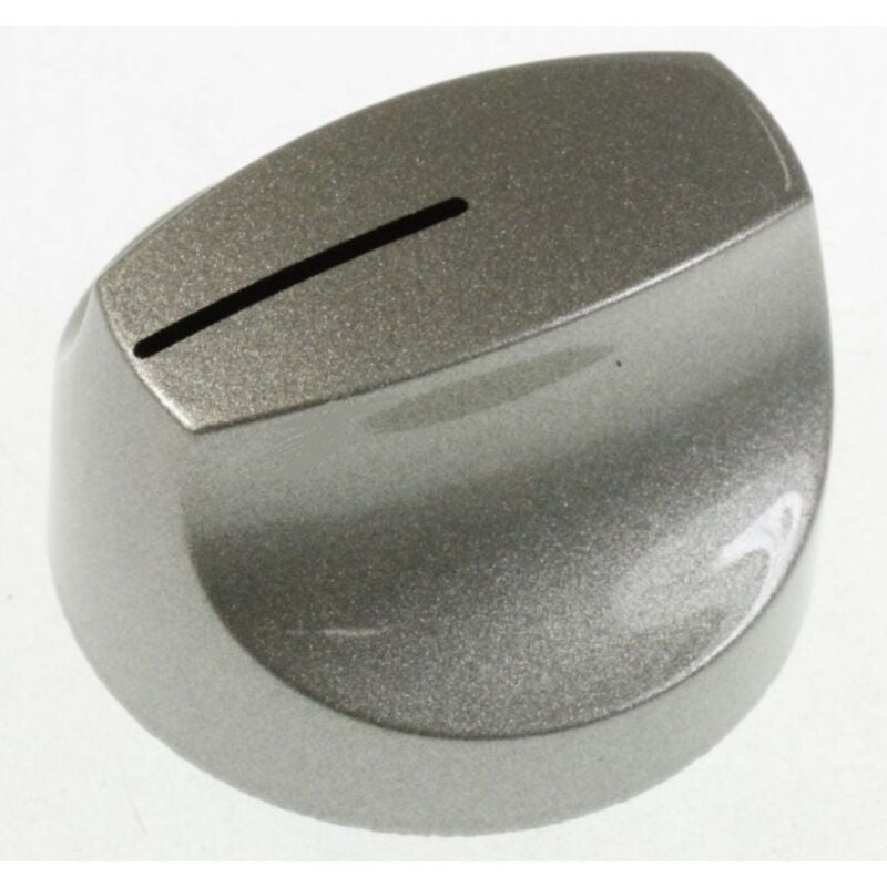 Faure - Bouton complet gris argent pour Plaque de cuisson 355030815