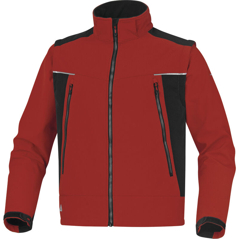 Delta Plus - veste softshell orsa taille xl noir/rouge 102519-nore-xl