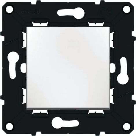 Bouton d'arrêt d'urgence composable 6A – Mécanisme inverseur – Utilisation intérieure – Compatible avec plaques Arnould
