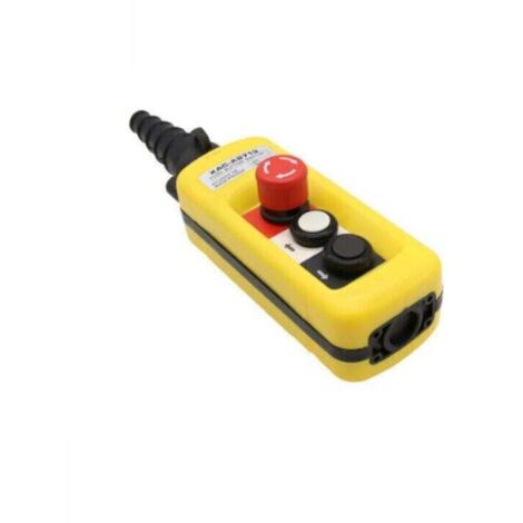 Bouton d'arrêt d'urgence ,Deux poussoirs + bouton d'arrêt d'urgence-XAC-A2713