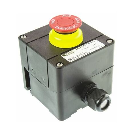 Bouton d'arrêt d'urgence Eaton GHG411, Montage en surface ( Prix pour 1 )
