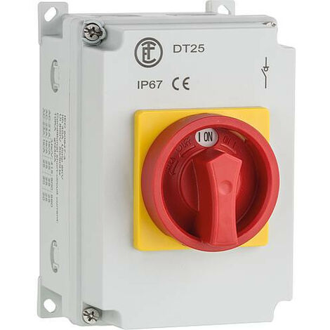 Bouton d'arrêt d'urgence principal DS 25-31