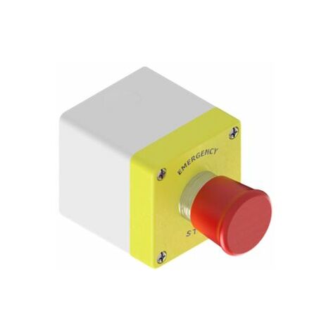 Bouton d'arrêt d'urgence RS PRO, Montage en surface ( Prix pour 1 )