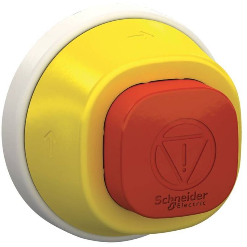 Schneider Electric - ZB5AS84W2M Bouton d'arrêt d'urgence 230 v IP66, IP67, IP69, IP69K 1 pc(s)