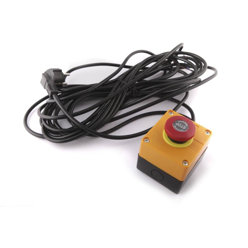 Bouton d'arrêt d'urgence coup de poing + câble pour groupe eg 0423, eg 0422, eg 0428, eg 3200 - sa 0439 Clas Equipements