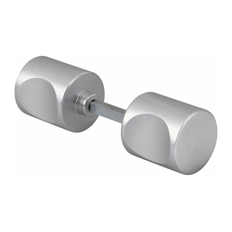 Vachette - Bouton de porte - Actural Aluminium - Carré 7 mm