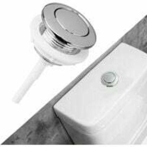 Bouton de chasse d'eau pour toilettes 38 mm Bouton poussoir simple pour chasse d'eau de toilette