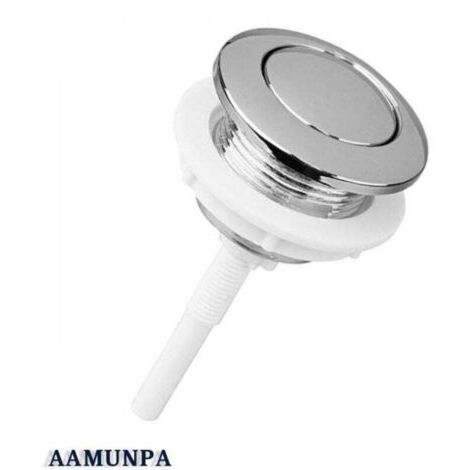 Bouton de chasse d'eau pour toilettes 38 mm,Bouton poussoir simple pour chasse d'eau de toilette