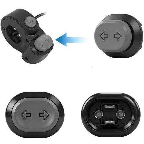 Bouton de clignotant pour Xiaomi 4 Pro Plus Max (séries E2 Pro/F2/G2)