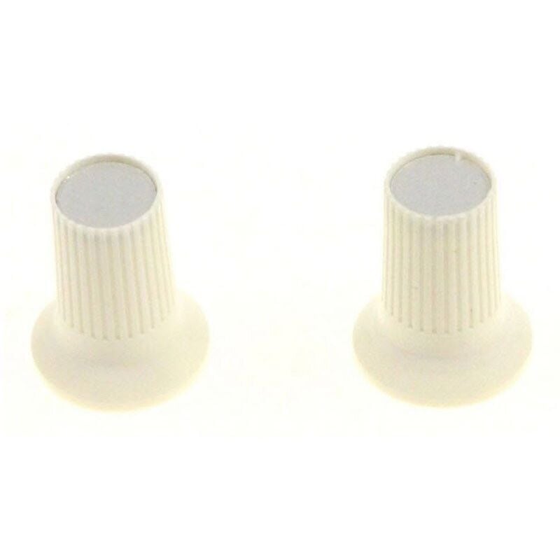 Brandt - bouton de commande blanc x 2 pour four 92X4775