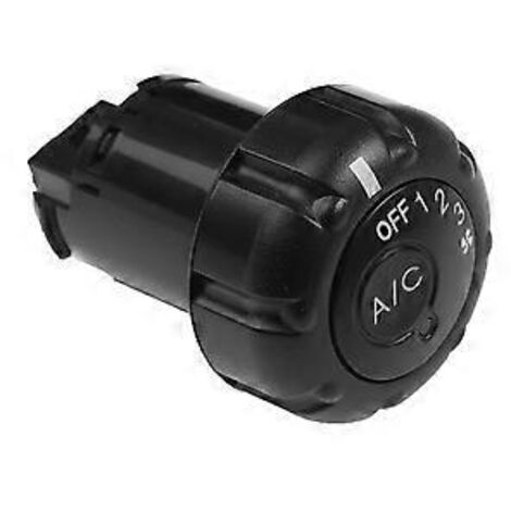Bouton de commande de chauffage/climatisation pour panneau de climatisation automobile 9725602001