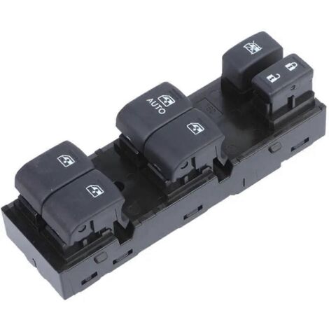 Bouton de commande de lève-vitre électrique avant gauche pour conduite à gauche --