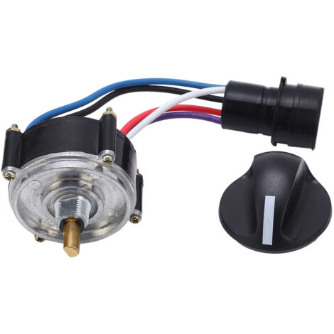 Bouton de commande de moteur 106-0107 avec poignée pour excavatrice Caterpillar, remplacement de manette rotative à prise ronde.