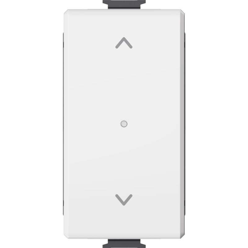 Bouton de commande de volet roulant intelligent Ettroit Wifi connecté haut bas application Tuya couleur blanche compatible avec Living LBWF1202