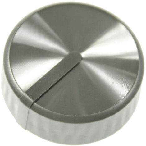 Bouton de commande gris
