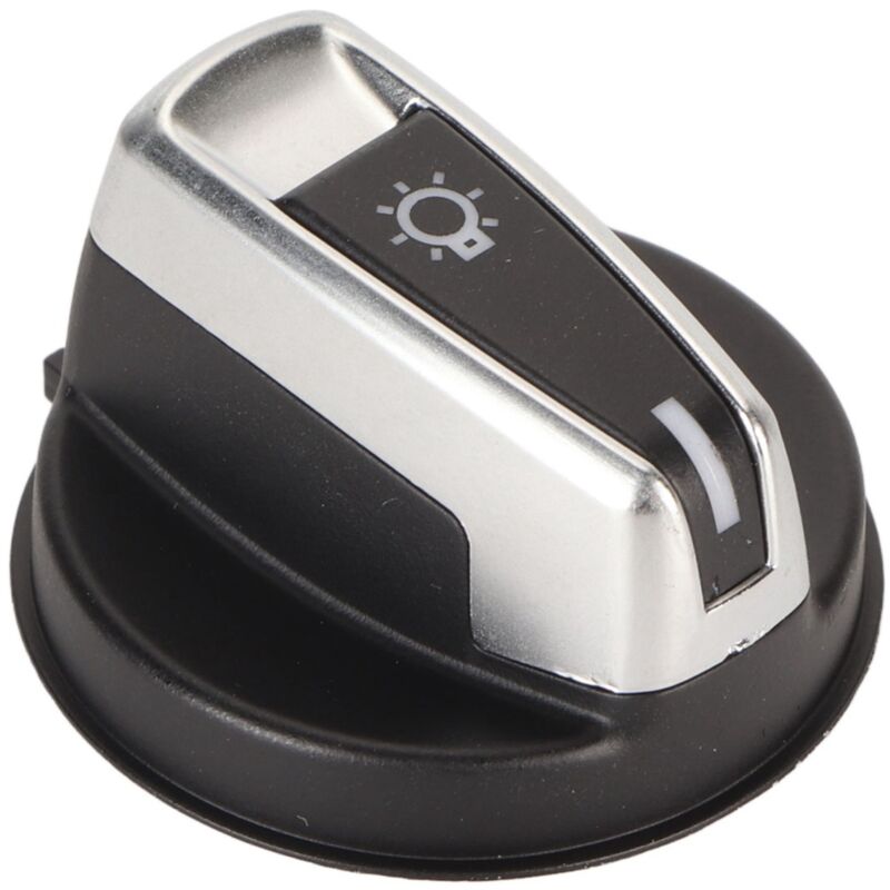 Bouton de commutateur de lampe de phare 61319169405, résistant aux chocs, contrôle précis, bouton de Rotation de commutateur de phare pour série 1