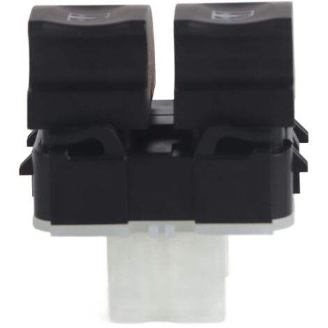 Bouton de commutation de commande de fenêtre 254118722R, noir, remplacement pour CAPTUR Mk1 2012 au présent