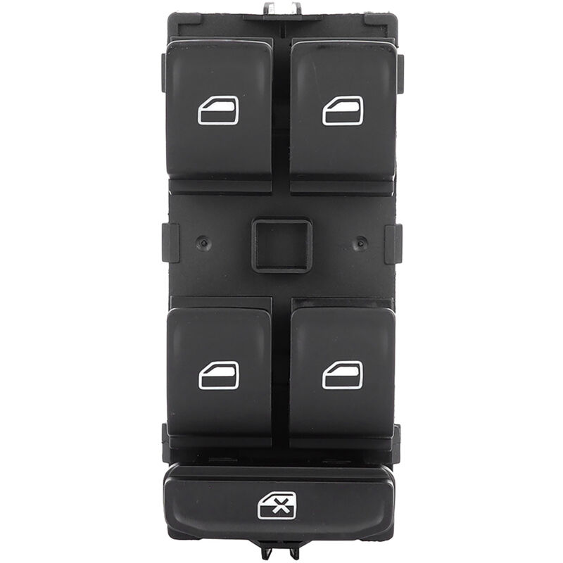 Treetalk - Bouton de commutation de lève-vitre électrique 5E0959857 pour Skoda Octavia 2013-2017 Bouton de commutation de lève-vitre électrique