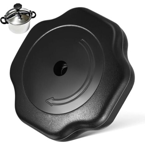 Bouton De Couvercle Autocuiseur En BakéLite Noir Accessoire De Remplacement SéCurisé Pour PoignéEs Casserole Usage Domestique Facile À Installer Autocuiseur