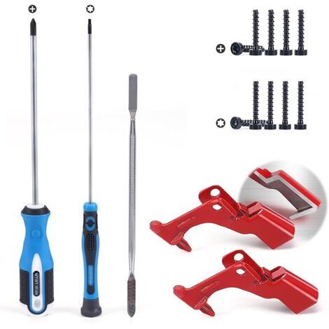 Bouton de déclenchement en métal de rechange compatible avec aspirateur Dyson V10 V11 SV12 SV14, accessoires de réparation avec kit d'outils de réparation