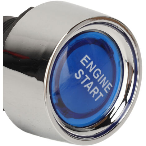 Bouton de démarrage ignition DC12V 50A pour RV bateaux voitures de course camions couleur bleue