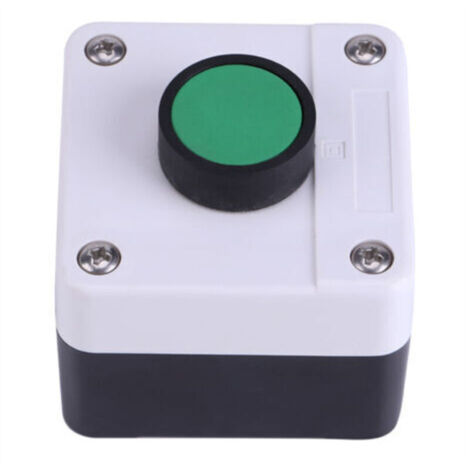 Bouton de déverrouillage de Portail, résistant aux intempéries, Vert, boîte de Commande à Bouton Poussoir pour ouvre-Portail