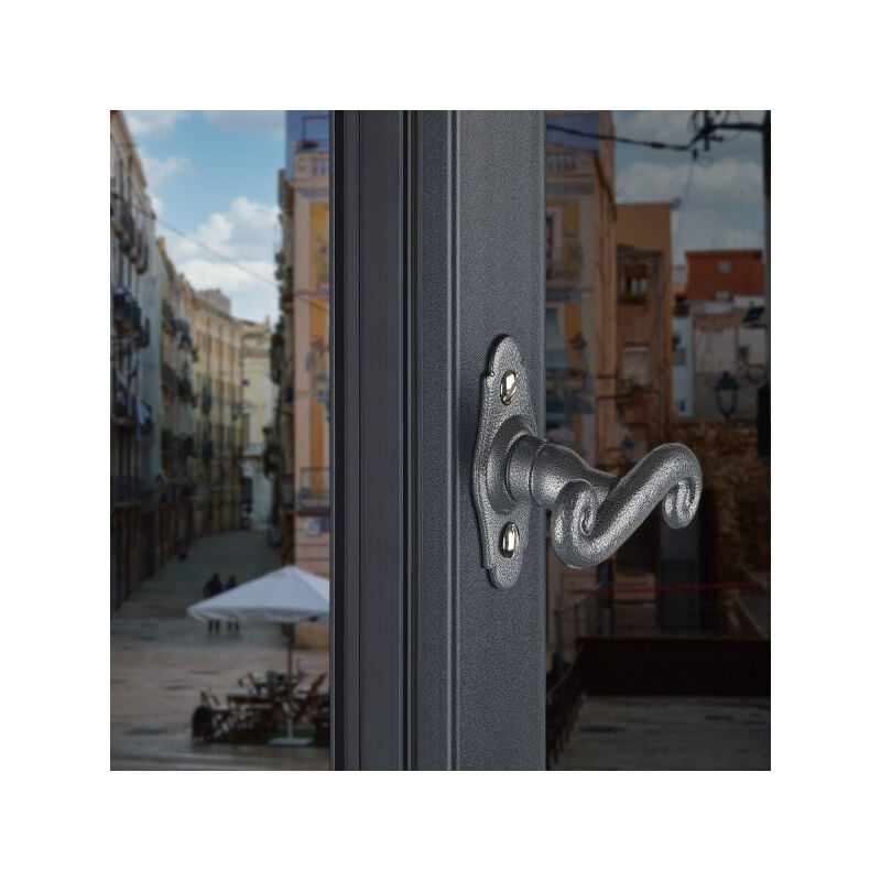 Ouvre&Déco - Poignée de fenêtre crémone Fer forgé patiné, COQ