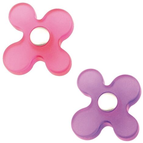 BOUTON DE FLEUR ABS VIOLE