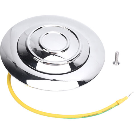 Bouton de klaxon de volant en aluminium 121806A Banjo grand poli pour roues à 9 boulons