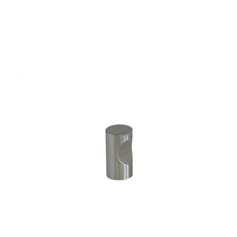 Bouton de Meuble Contemporain Zamak Brossé Diamètre 12mm - B BEAUTY