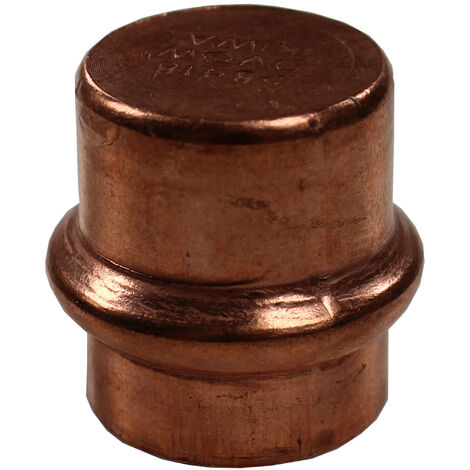 Bouton de meuble en cuivre "Vintage-Rétro" - Ø18 mm - Arcanaute