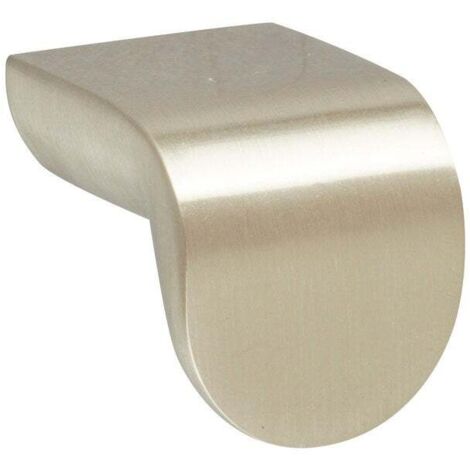 Bouton De Meuble Hugo Argent Zamak H.24 X L.21 X P.22 Mm