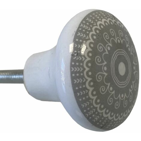 Bouton de meuble Mandala vendu à l'unité
