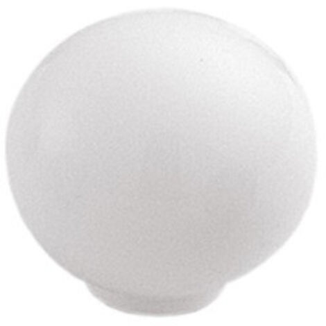 Bouton de meuble rond en résine BLANC - JOAN JOSE VERGES