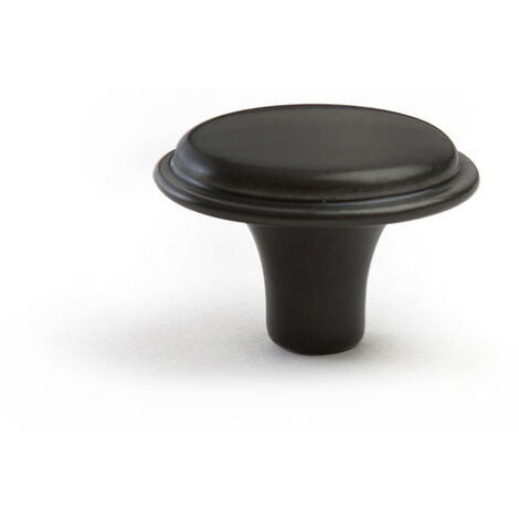 Bouton de meuble  Style classique  Fabriqué en Zamac  Finition réglisse  Mesures 303021mm  Système de fixation  Comprend des vis M4  2 unités - talla