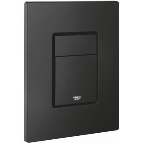 Bouton de plaque externe GROHE Skate Cosmopolitan noir mat