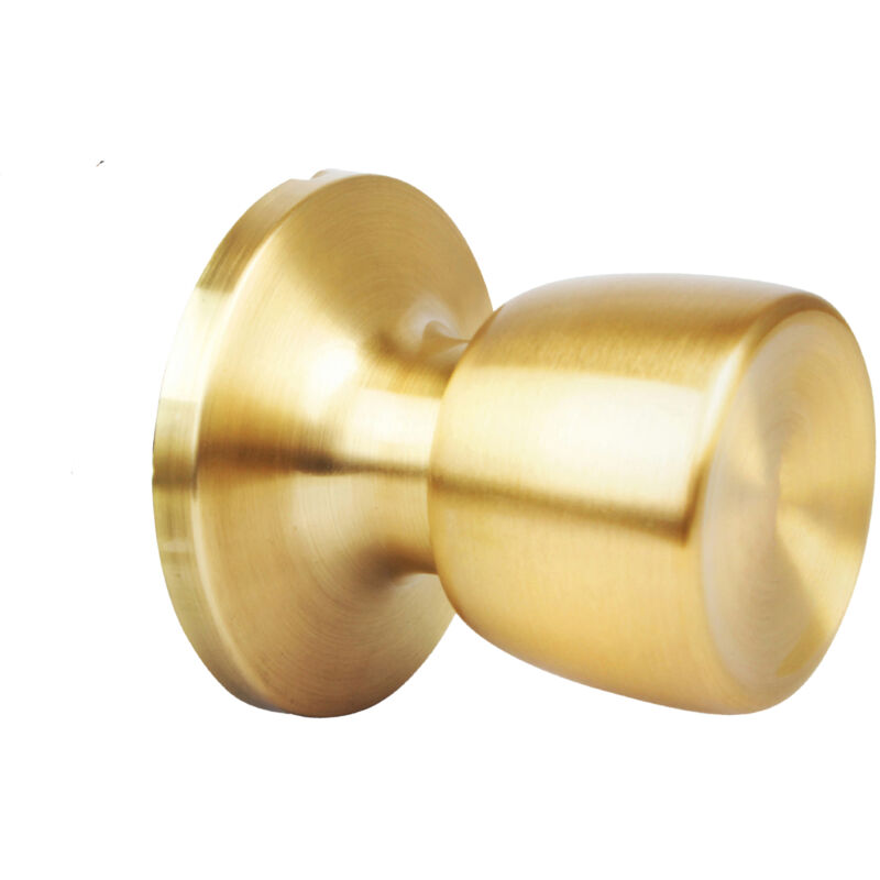 Alfa Dyser - Bouton de poignée de porte à poignée tubulaire en laiton mat