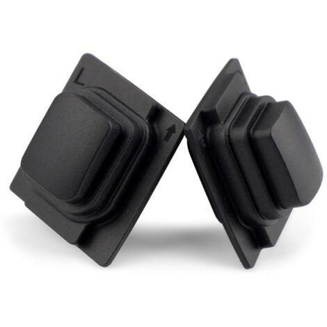 Bouton de poignée de porte compatible avec Kia Sportage 2017-2021, bouton gauche et droit, remplace les références 82651D9710, 82661D9710, 82651-D9710 et 82661-D9710 (sans câblage).
