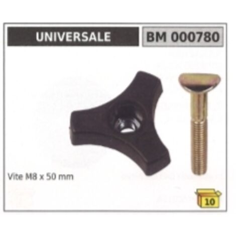 Bouton de poignée UNIVERSEL tondeuse vis M8 x 50 mm 000780