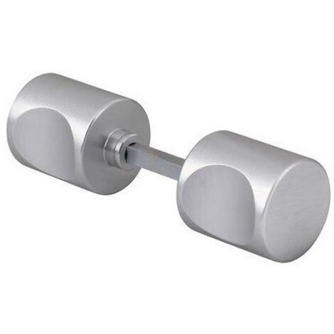 Bouton de porte - Actural - Vachette - Aluminium - Carré 7 mm