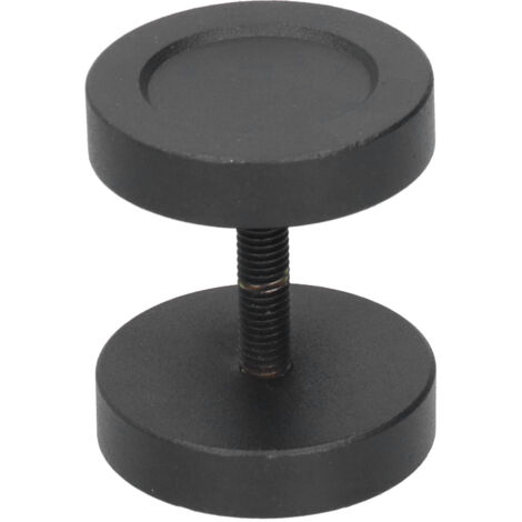 Bouton de porte de grange, poignée ronde facile à utiliser 2,0 x 2,0 pouces pour portes hangars, garages, portes de grange coulissantes pour portes d'armoires
