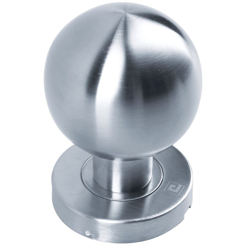 Heracles - Bouton de porte jade BP02 diamètre 55mm inox brossé B-INOX-BP02