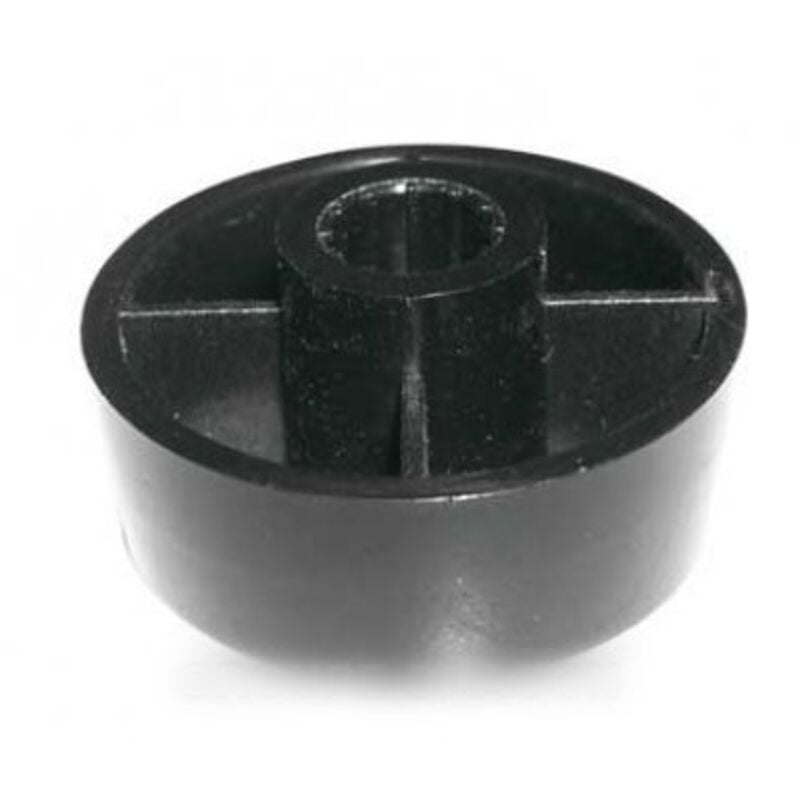 Bouton de programmateur noir pour four De Dietrich
