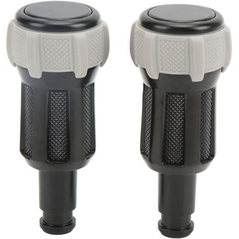 Bouton de réglage de la boîte d'accoudoir de siège, 2 pièces, remplacement en alliage pour Landrover Discovery 5 LR5 17-19, couvercle en caoutchouc gris