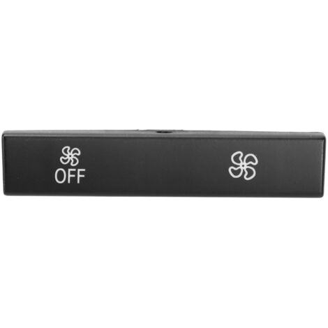 Bouton de régulateur de climatisation ventilateur de tableau de bord pour BMW Séries 5 F07 F10 F11 F18 - Capsule ABS de remplacement pour ventilateur AC