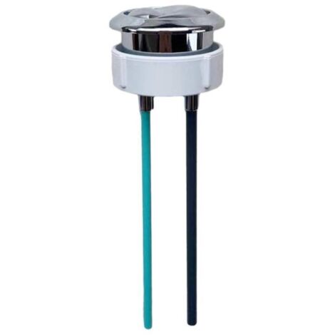 Bouton de remplacement chromé pour toilettes à double chasse Geberit (48 mm)