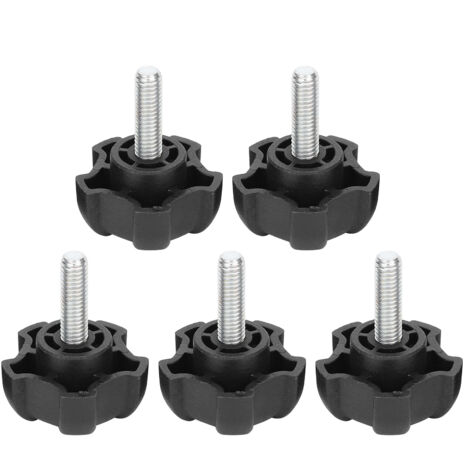 Bouton de Serrage à Tête Étoilée M6 en Plastique pour Machines-Outils