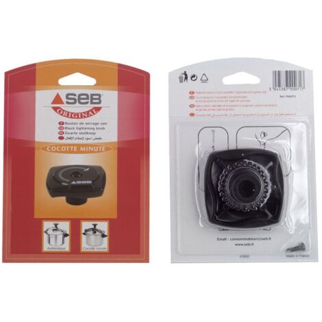 Bouton de Serrage Noir pour Autocuiseur Seb