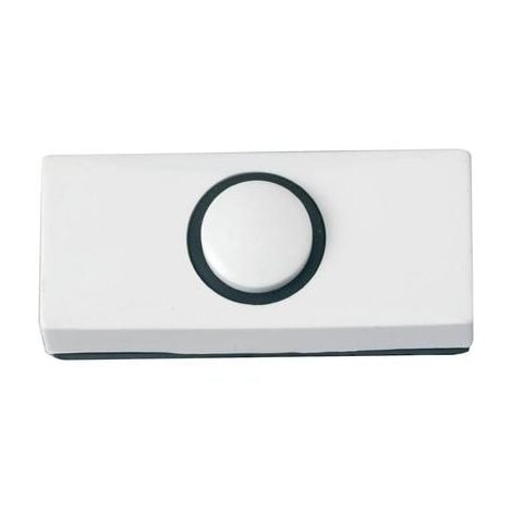 BOUTON DE SONNETTE 1X HEIDEMANN 70180 BLANC 24 V/1 A
