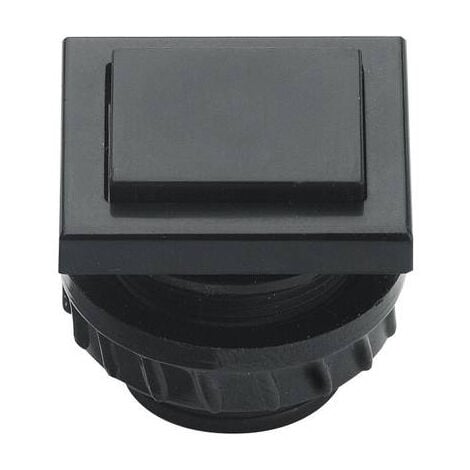 BOUTON DE SONNETTE SIMPLE GROTHE 61045 NOIR 12 V/1,5 A